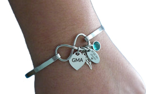 WITH ME ALWAYS INFINITY BANGLE