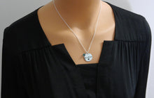 Load image into Gallery viewer, Engraved Name Necklace with Birthstone
