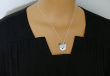 Load image into Gallery viewer, Horse Necklace - Custom Name Disc - Birthstone