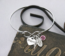 Load image into Gallery viewer, WITH ME ALWAYS INFINITY BANGLE
