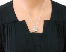 Load image into Gallery viewer, Soccer Necklace - Initial Disc - Birthstone - Custom