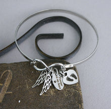 Load image into Gallery viewer, TWO MISCARRIAGES BRACELET WITH BABY FEET