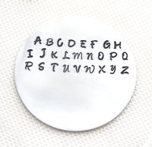 Load image into Gallery viewer, Microphone Necklace - Custom Name Disc - Birthstone